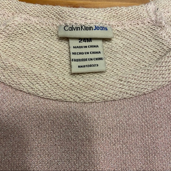 NWOT Calvin Klein Jeans dress & jegging set - Picture 2 of 3
